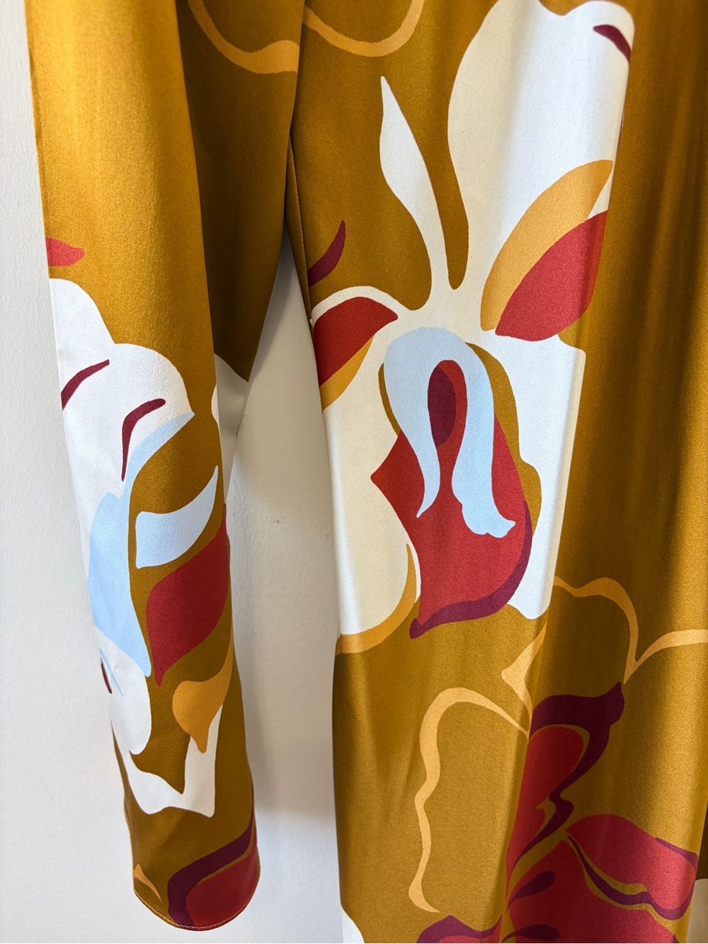 NWOT Reformation Davina Silk Dress - Picture 9 of 15